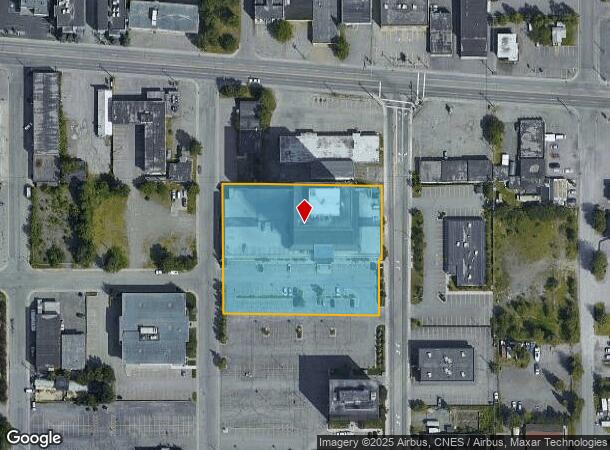  2550 Denali St, Anchorage, AK Parcel Map