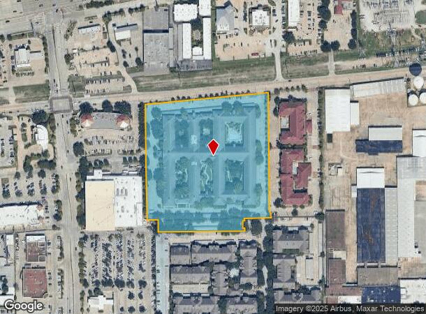 5151 Buffalo Speedway, Houston, TX Parcel Map