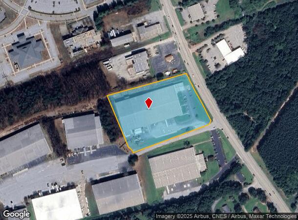  850 S Buncombe Rd, Greer, SC Parcel Map