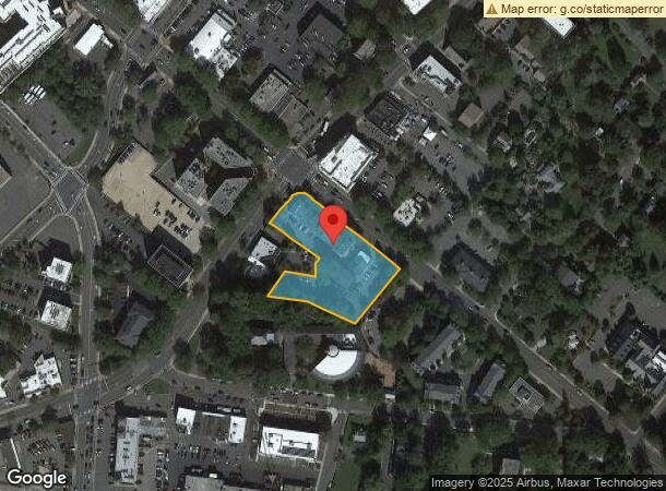  100A E Broad St, Falls Church, VA Parcel Map