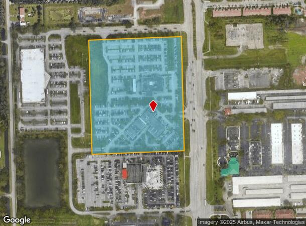  5355 S University Dr, Davie, FL Parcel Map