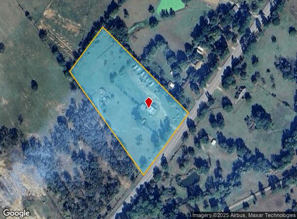  764 State Highway 21 W, Crockett, TX Parcel Map