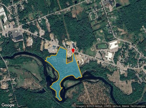  522 W Main St, Tilton, NH Parcel Map