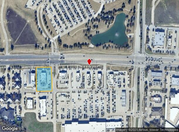 5251 W University Dr, Mckinney, TX Parcel Map