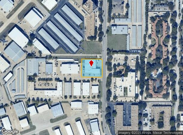 16301 Addison Rd, Addison, TX Parcel Map