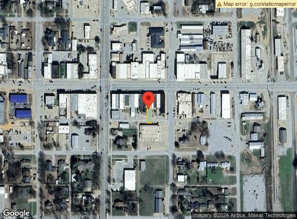  212 W Main St, Marlow, OK Parcel Map