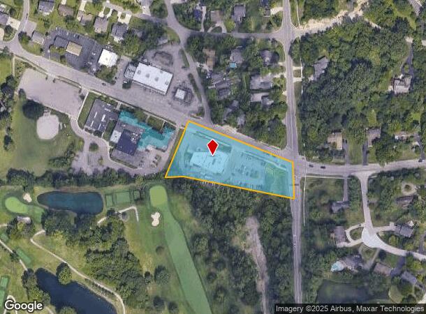  2045 Walnut Lake Rd, West Bloomfield, MI Parcel Map