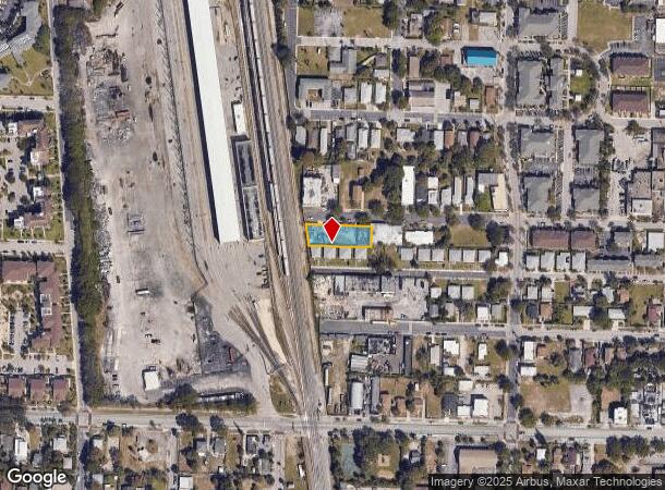  540 17Th St, West Palm Beach, FL Parcel Map