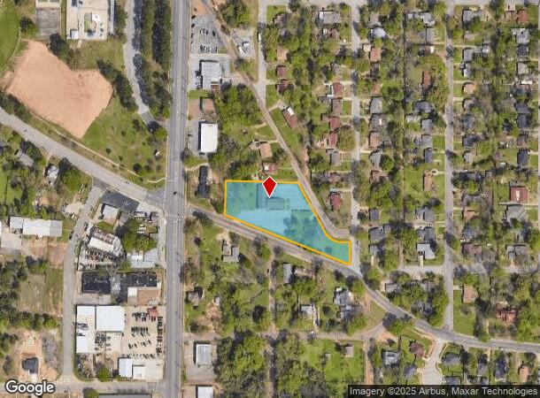  702 N Gaston Ave, Tyler, TX Parcel Map