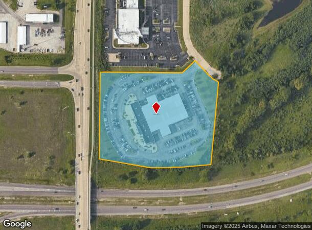  2322 W Van Winkle Way, Peoria, IL Parcel Map
