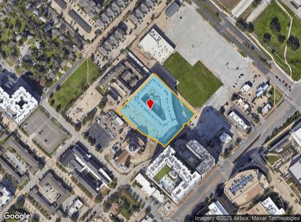  711 Church Ave, College Station, TX Parcel Map