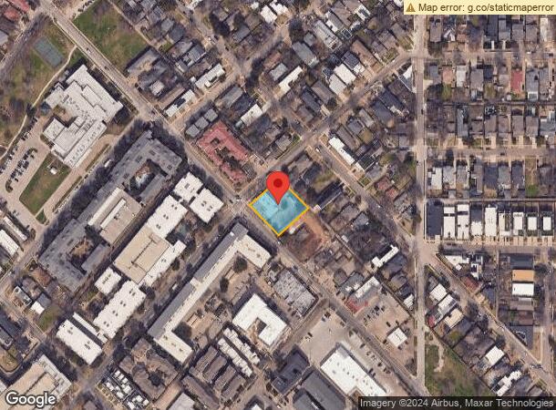  2422 N Henderson Ave, Dallas, TX Parcel Map