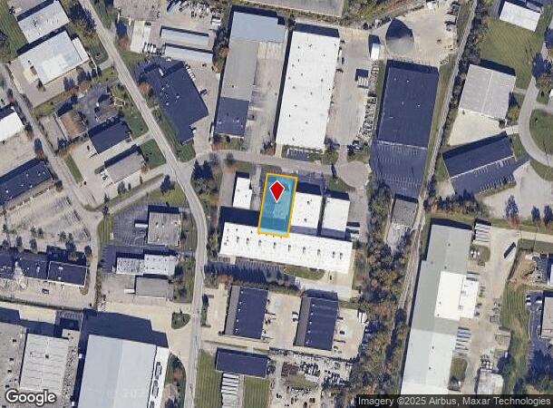  6084 Interstate Cir, Cincinnati, OH Parcel Map