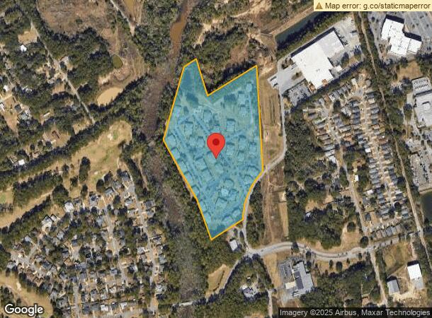  6111 Enterprise Dr, Pensacola, FL Parcel Map