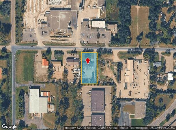 454 Lilac St, Circle Pines, MN Parcel Map