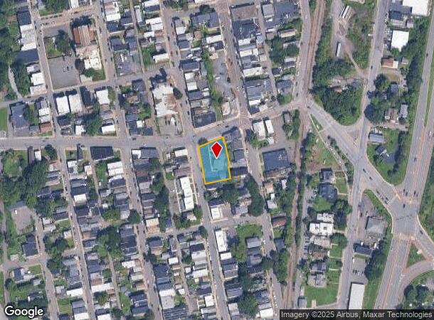  100 Main St, Cohoes, NY Parcel Map