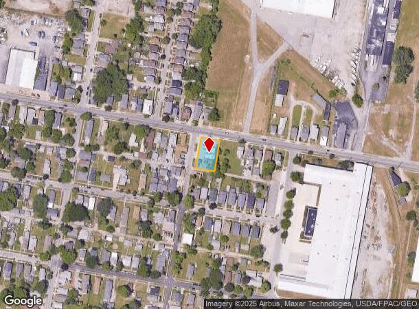 1202 First St, Sandusky, OH Parcel Map
