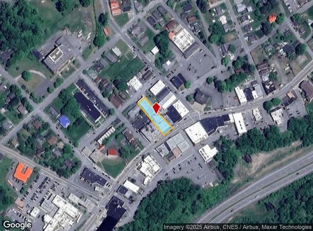 124 Main St W, Oak Hill, WV Parcel Map