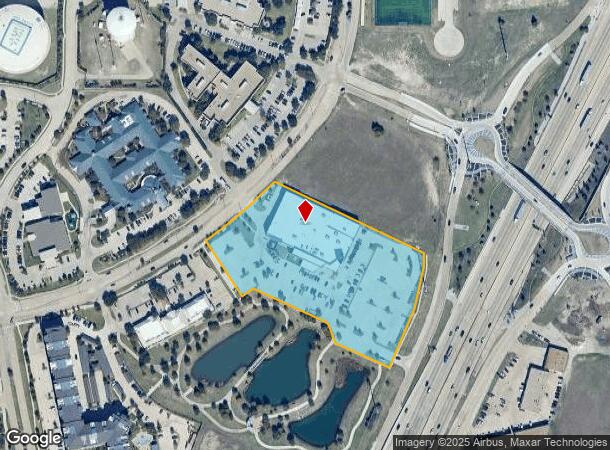 635 Central Expy N, Allen, TX Parcel Map