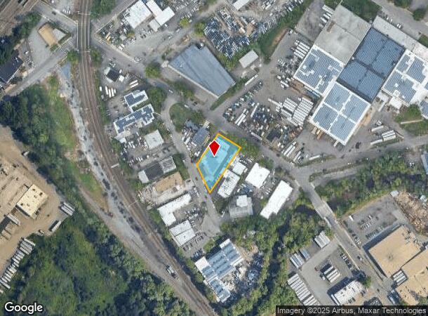 205 E Inman Ave, Rahway, NJ Parcel Map