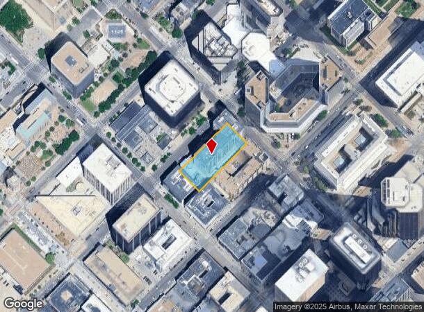 1776 Curtis St, Denver, CO Parcel Map