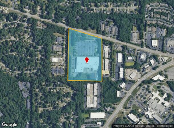 1180 Upper Hembree Rd, Roswell, GA Parcel Map