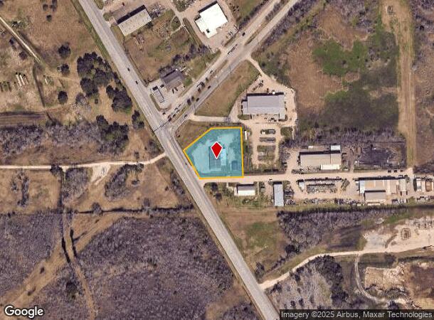  4521 S Main St, Pearland, TX Parcel Map