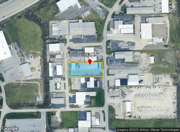  5515 Industrial Rd, Fort Wayne, IN Parcel Map