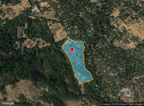  501 Portola Rd, Portola Valley, CA Parcel Map