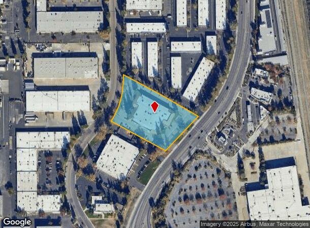4128 N Freeway Blvd, Sacramento, CA Parcel Map