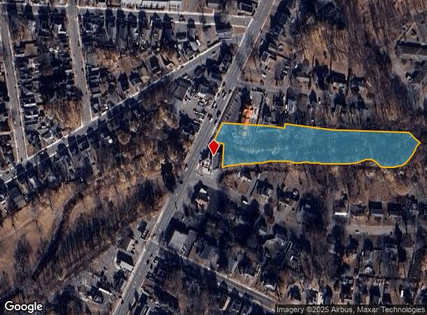  1025 Broad St, Meriden, CT Parcel Map