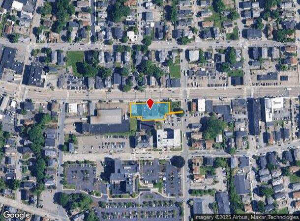 162 Chandler St, Worcester, MA Parcel Map