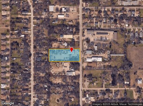  2923 S Peachtree Rd, Balch Springs, TX Parcel Map