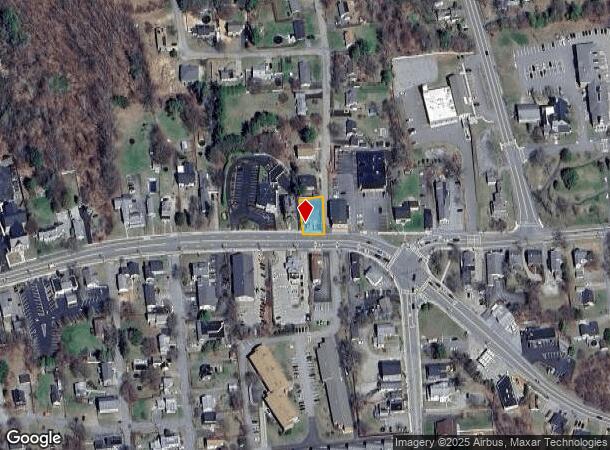  1078 Main St, Leicester, MA Parcel Map