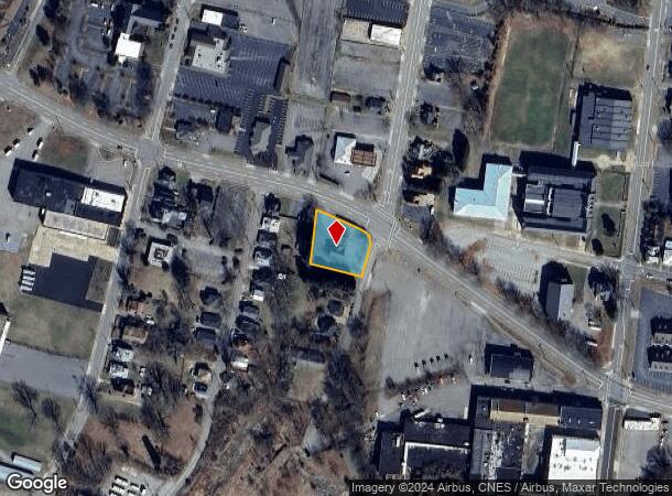  156 E Market St, Martinsville, VA Parcel Map