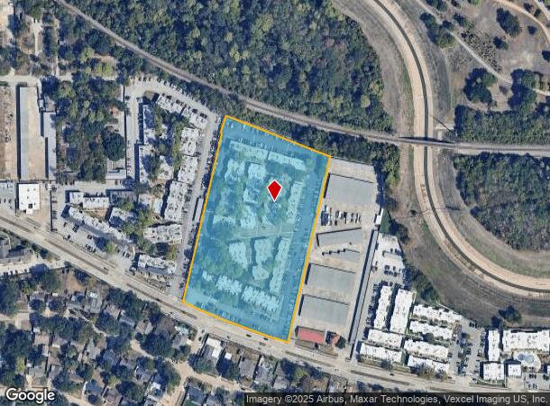  4200 W 34Th St, Houston, TX Parcel Map