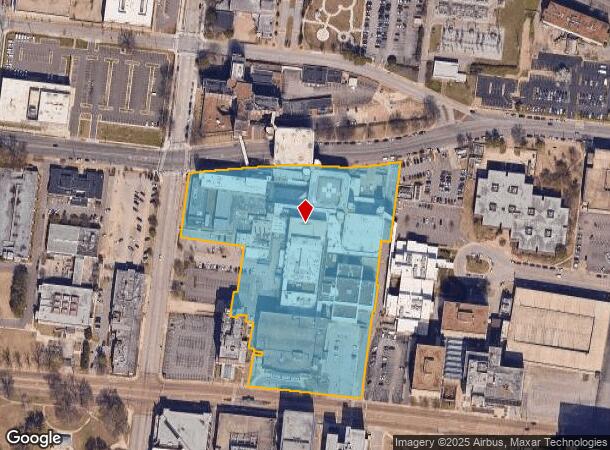 875 Jefferson Ave, Memphis, TN Parcel Map