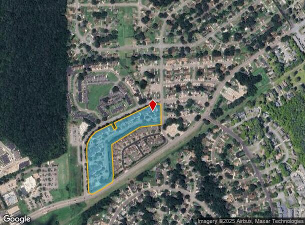  3200 Meadows Way, Chesapeake, VA Parcel Map