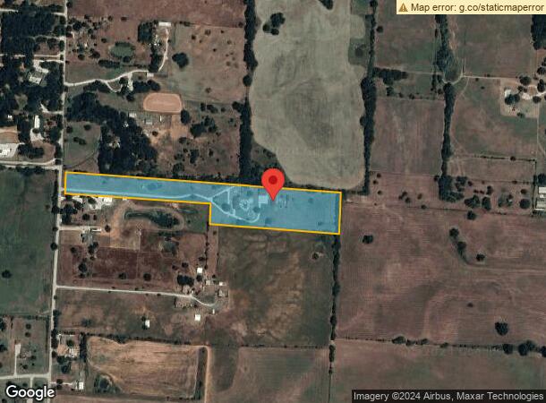  3658 New Hope Rd, Aubrey, TX Parcel Map