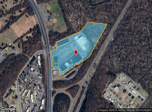  12655 Laurel Bowie Rd, Laurel, MD Parcel Map
