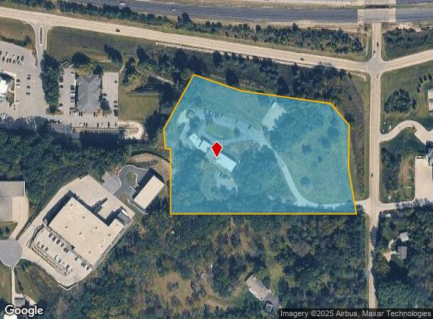 501 Maple Ave, Delafield, WI Parcel Map