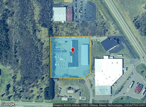 3231 Oak St, Brainerd, MN Parcel Map