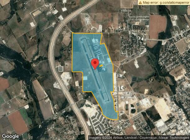  1650 Airport Dr, Cleburne, TX Parcel Map