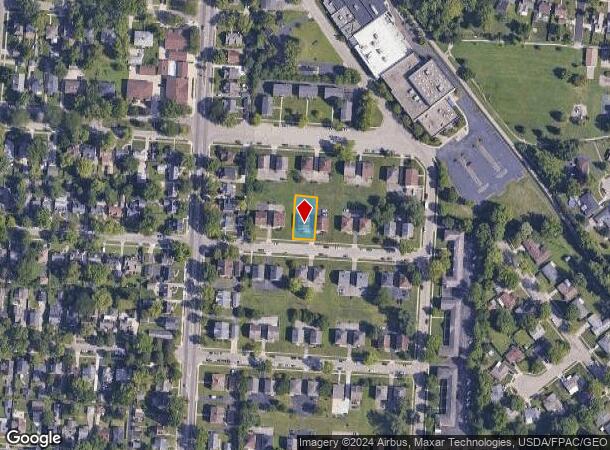  527 Aberdeen Ave, Dayton, OH Parcel Map