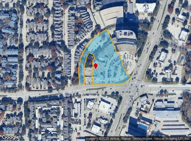  18101 Preston Rd, Dallas, TX Parcel Map