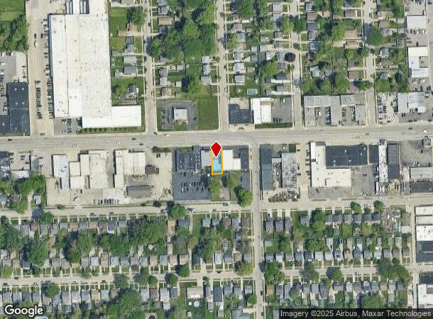  1648 E 9 Mile Rd, Hazel Park, MI Parcel Map
