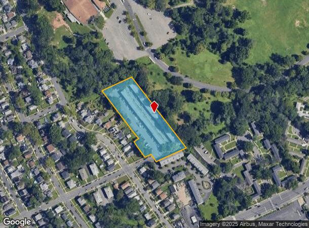 609 Newman Pl, Roselle, NJ Parcel Map