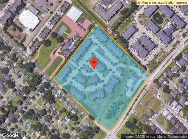  1200 Robley Dr, Lafayette, LA Parcel Map