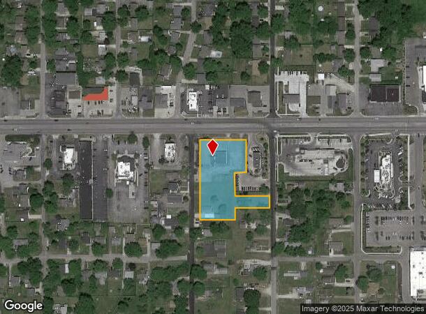 711 W Mcgalliard Rd, Muncie, IN Parcel Map