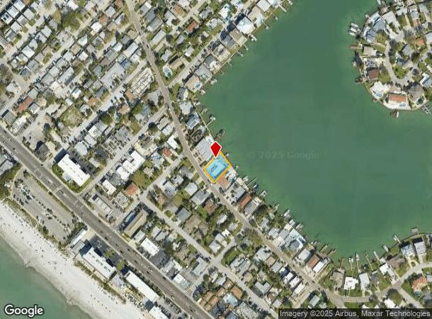  14257 N Bayshore Dr, Madeira Beach, FL Parcel Map